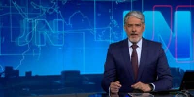 William Bonner comentou sobre a falência da Itapemirim (Reprodução: Globo)