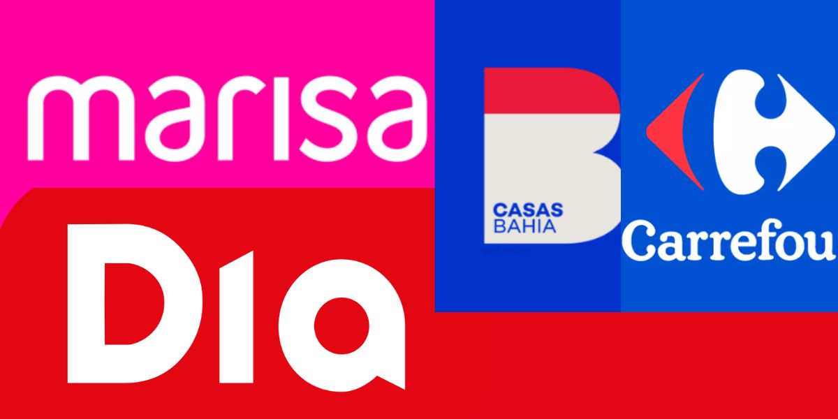 Carrefour, Marisa e Casas Bahia vivenciam o mesmo terror da rede Dia (Foto Reprodução/Montagem/Lennita/Logo.net)