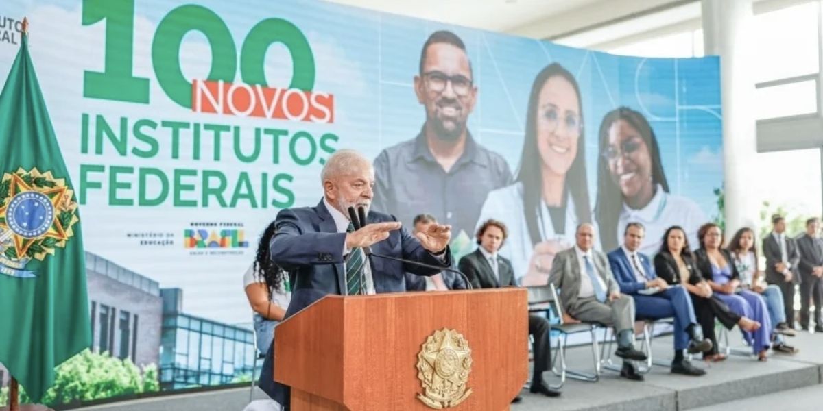 Projeto de Lula para abrir mais Institutos Federais pelo Brasil (Reprodução/Internet)