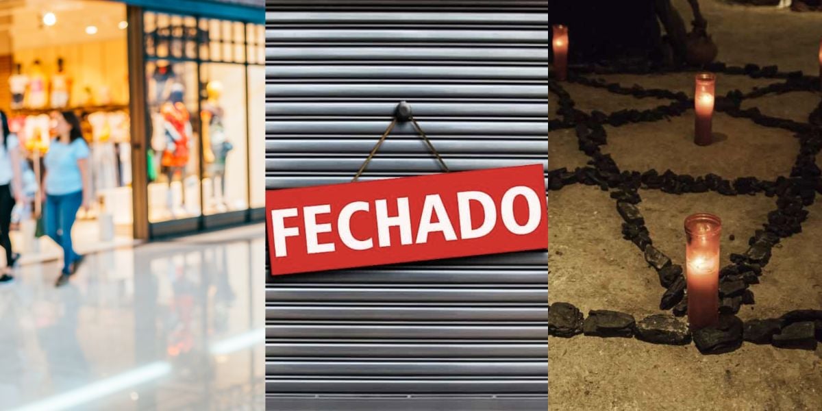 O fim tenebroso de shopping de SP após abandono (Reprodução/Montagem TV Foco)