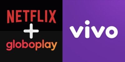 Para o teror da Vivo, operadora rival garante Netflix e Globoplay de graça (Reprodução/Montagem/IQ Contas/RD1)
