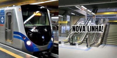 Metrô arma nova linha no coração de SP (Reprodução/Montagem/Catraca Livre/Canva)