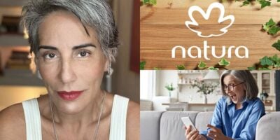 Glória Pires é dona de empresa, rival da Natural, e amada por idosas (Reprodução/Montagem/Olhar Digital/Metrópoles)