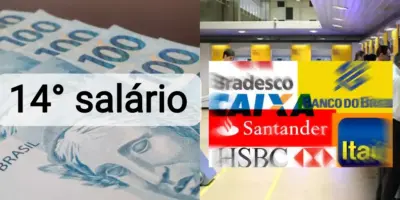 Para comemorar: 14° salário é liberado em bancos e clientes recebem notícia excelente