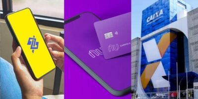 Banco do Brasil, Nubank e Caixa (Foto: Internet)