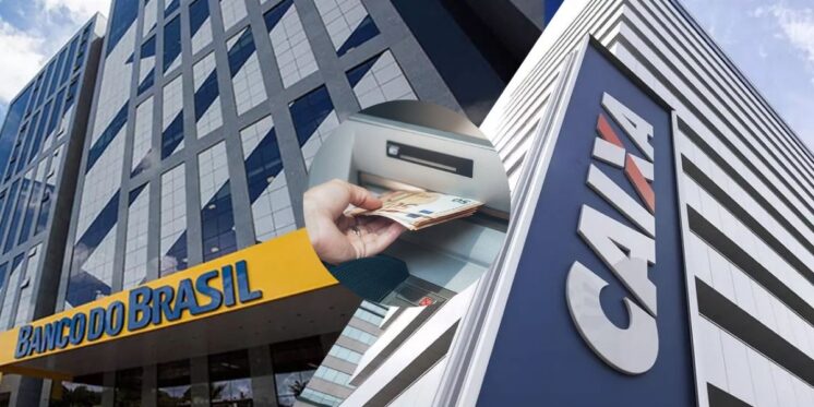 Banco do Brasil / Caixa - Montagem TVFOCO