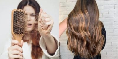 Cabelo caindo / Cabelo lindo e hidratado - Montagem TVFOCO