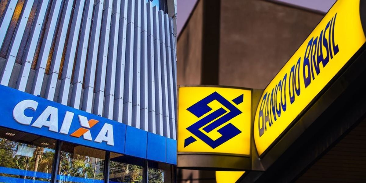 Caixa / Banco do Brasil - Montagem TVFOCO
