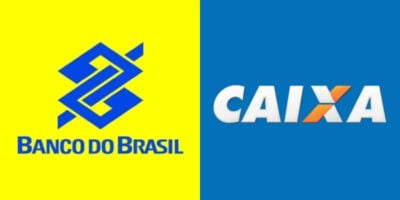 Caixa e Banco do Brasil (Foto: Reprodução/Montagem/TV Foco)