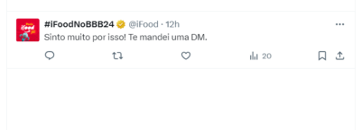 Comunicado do Ifood - Foto: App X