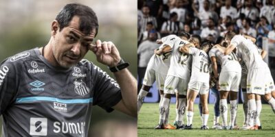 Carille é treinador do Santos - Foto: Montagem