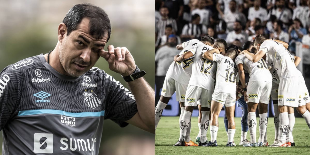 Carille é treinador do Santos - Foto: Montagem
