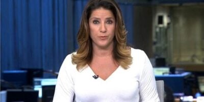 Christiane Pelajo quando apresentava o Jornal da Globo - Foto: Internet