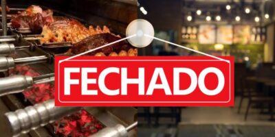 Churrascaria fechada (Foto: Reprodução/ Freepik / Montagem - TV Foco)