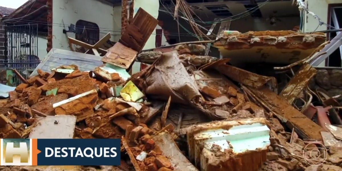 Cidade no Espírito Santo (Foto: Reprodução / Globo)
