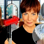 Conheça os 5 cortes de cabelo que rejuvenescem e afinam rosto de mulheres acima dos 50 (Foto Reprodução/Montagem/Lennita/Tv Foco)