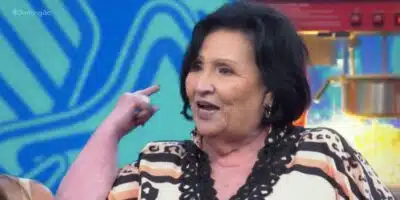 Dona Déa Lúcia no Domingão com Huck (Foto: Reprodução / Globo)
