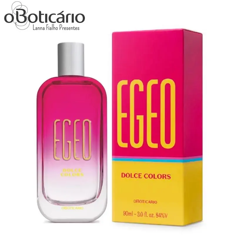 Egeo Dolce Colors Desodorante Colônia 90ml (Reprodução - Internet) Egeo Dolce Colors Desodorante Colônia 90ml (Reprodução - Internet)