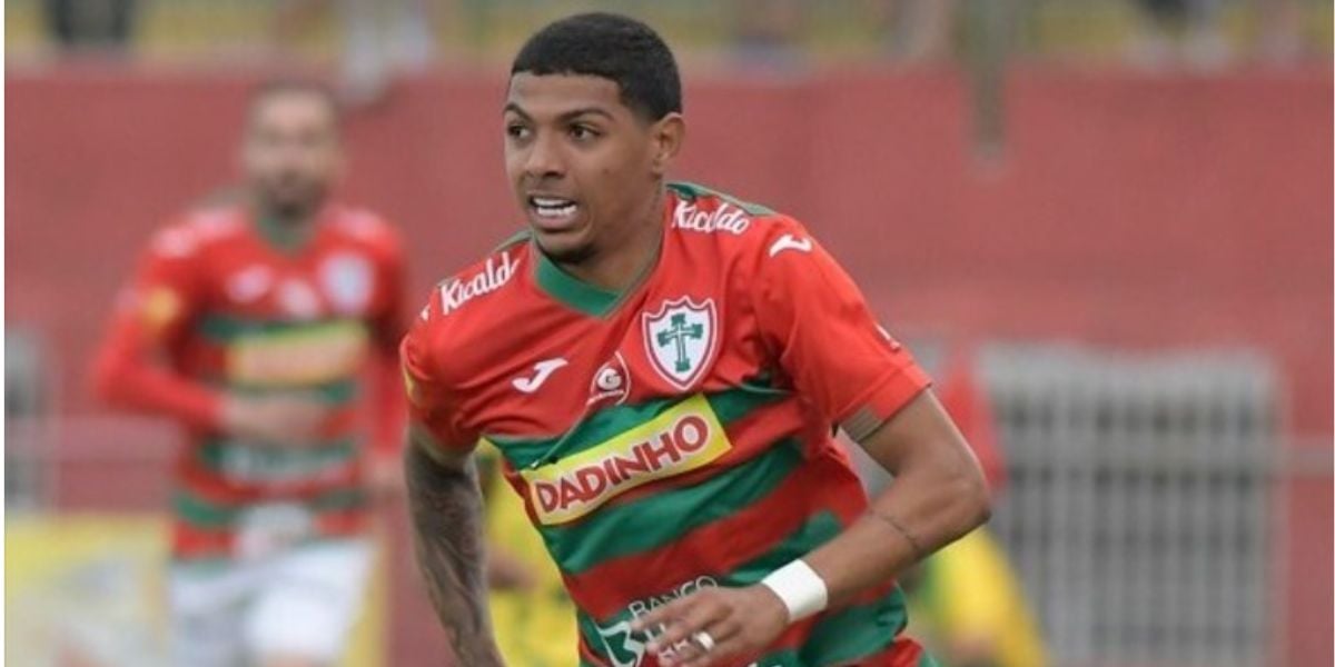 Maceió fez o gol contra o Mirassol que valeu vaga no mata-mata do Paulistão à LusaCRISTIANO FUKUYAMA/PORTUGUESA