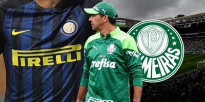 Gabigol, Abel Ferreira e Palmeiras no Allianz Parque (Reprodução - Internet)