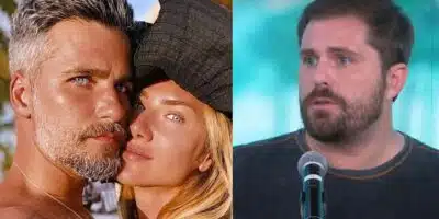Giovana Ewban e Bruno Gagliasso / Thiago Gagliasso - Montagem TVFOCO