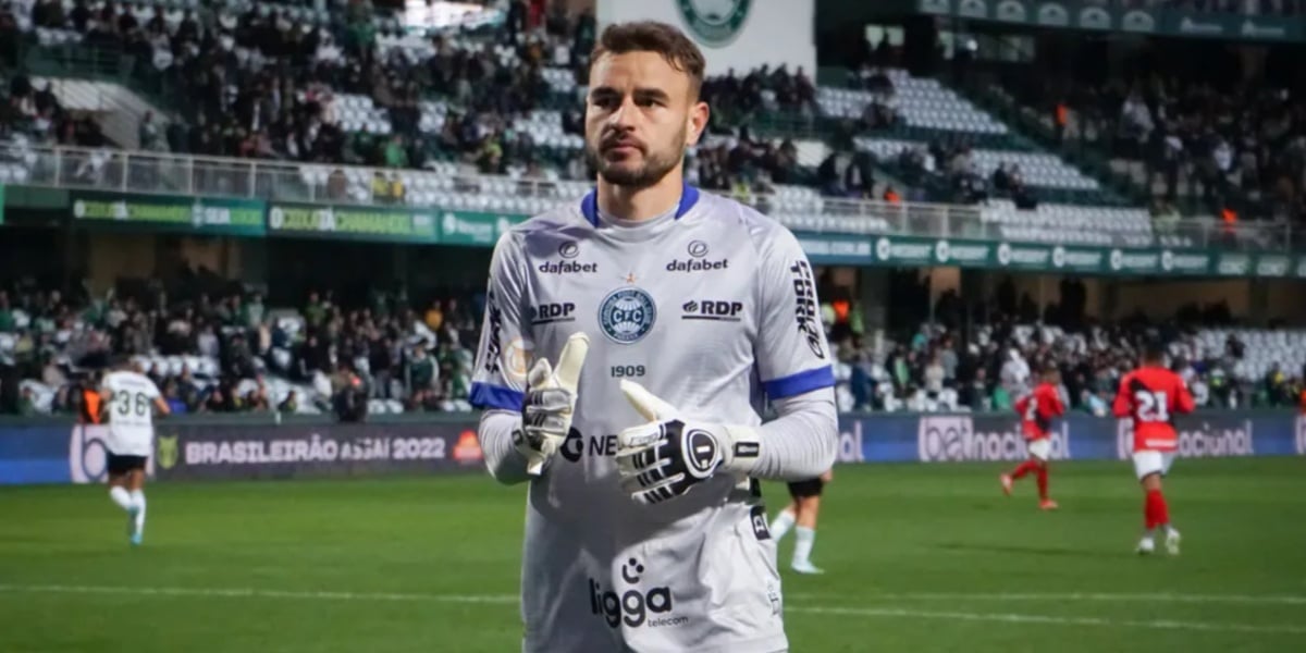 O goleiro Gabriel Vasconcelos - Foto: Internet O goleiro Gabriel Vasconcelos - Foto: Internet