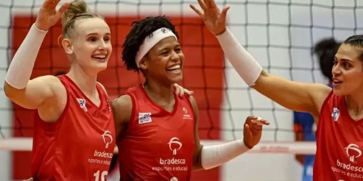 Jogadoras de vôlei (Foto: Reprodução / Divulgação)