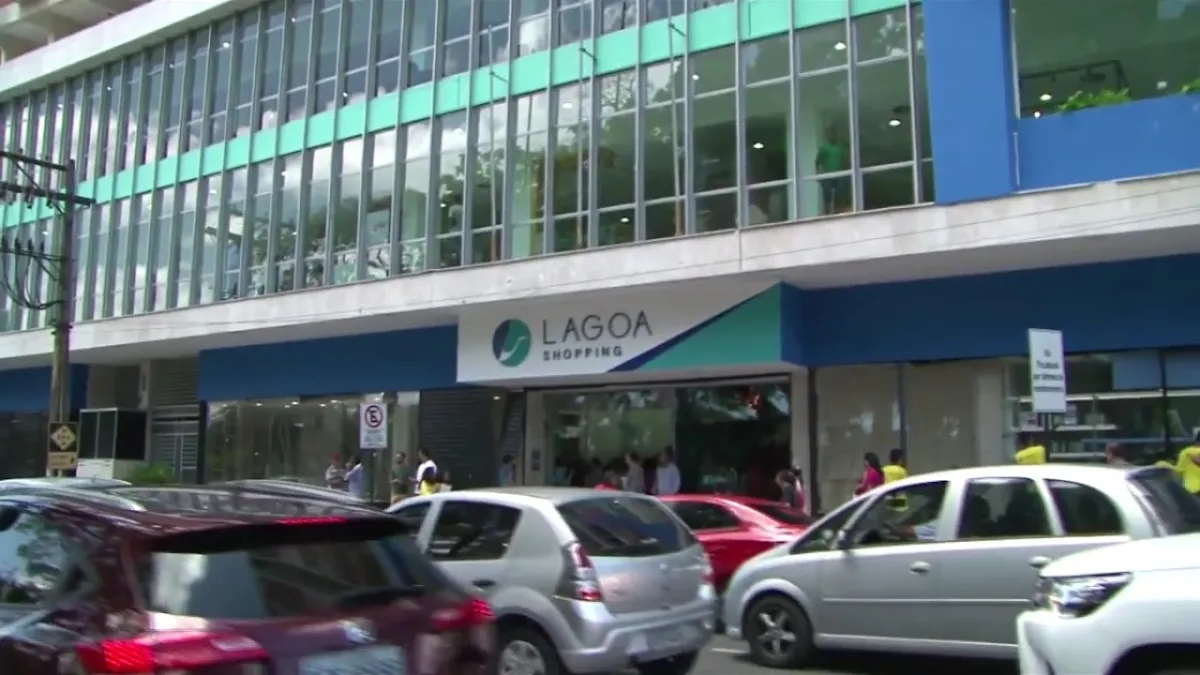 Lagoa Shopping, em João Pessoa, fechou as portas (Foto: Reprodução/ Internet)