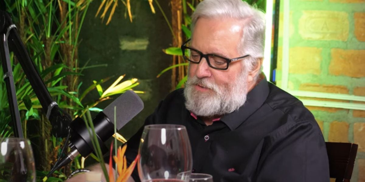 Leão Lobo no Podcast Fala com Andreoli (Foto: Reprodução / YouTube) 