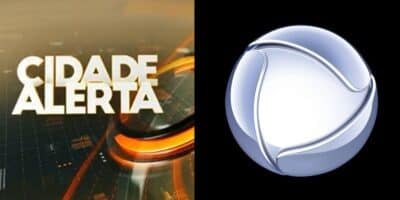 Logo Cidade Alerta / Logo da Record - Montagem TVFOCO