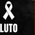 Luto e logo do jornal da Globo, o G1 - Montagem TVFOCO