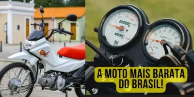 R$ 8 mil e super econômica: Nova moto mais barata do Brasil dá rasteira na Pop 110 e engole Honda com precinho
