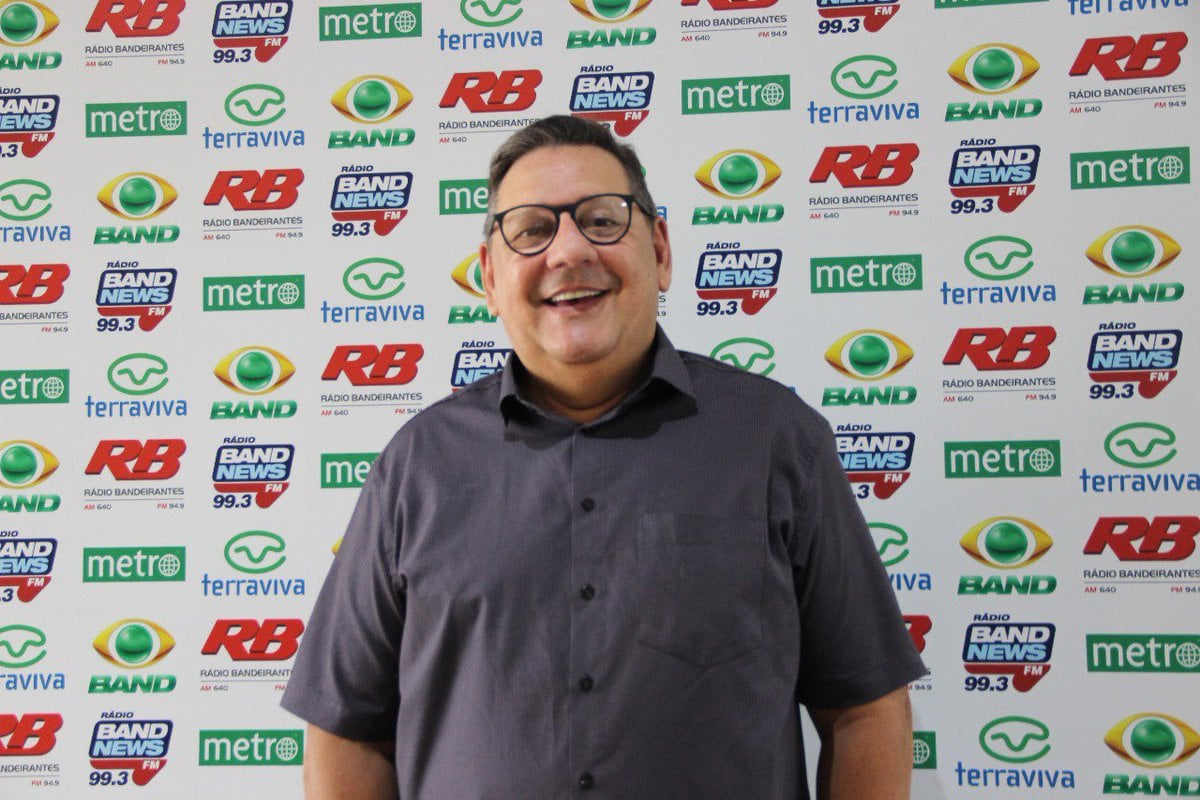 Marco Antônio Pereira, o Marcão narrador esportivo da Band - Foto Reprodução Internet