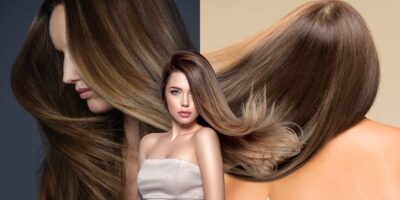 Mulher com cabelo grande e liso natural - Foto Reprodução Internet