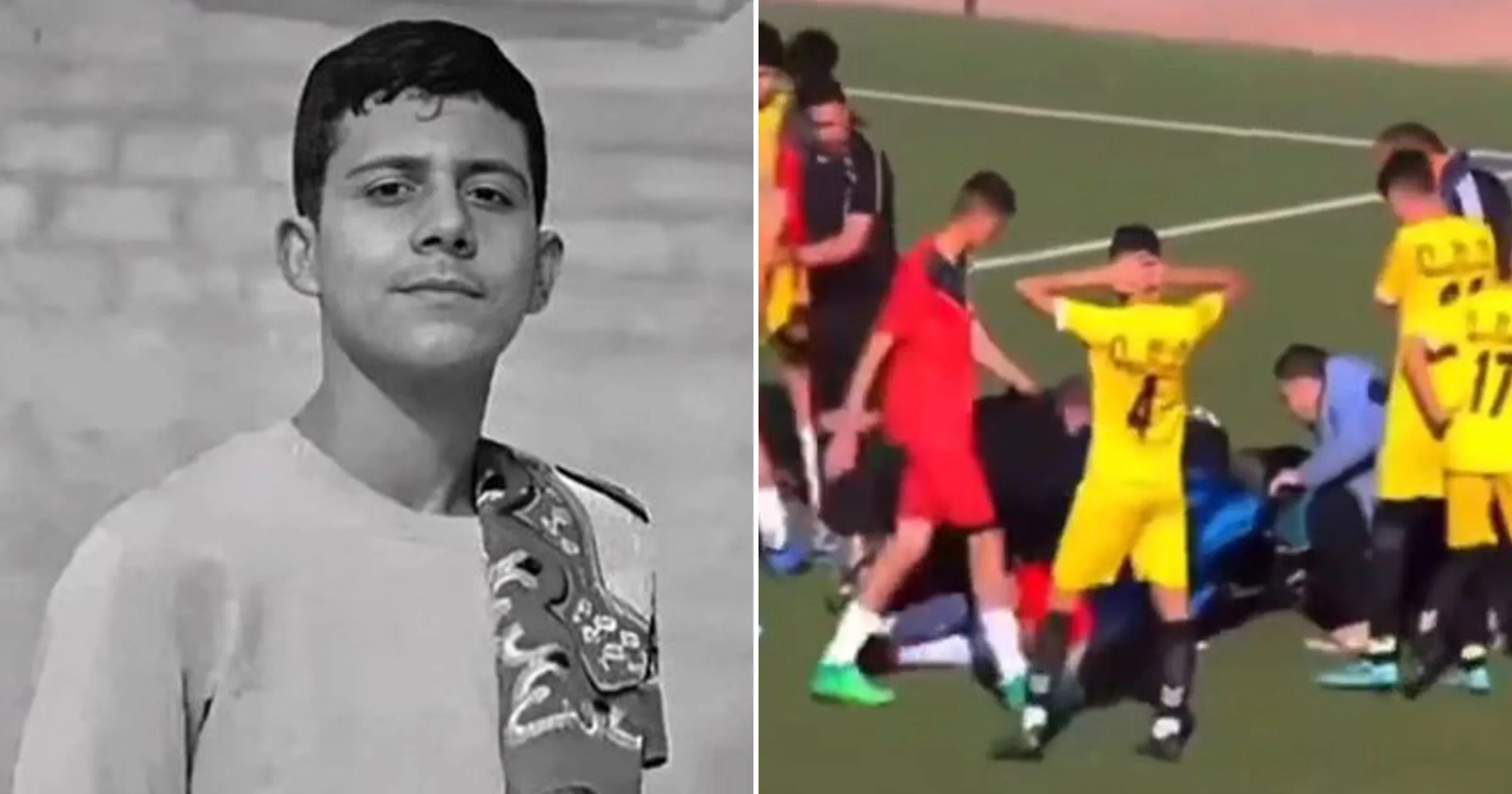 Mundo do futebol em luto - Foto Internet