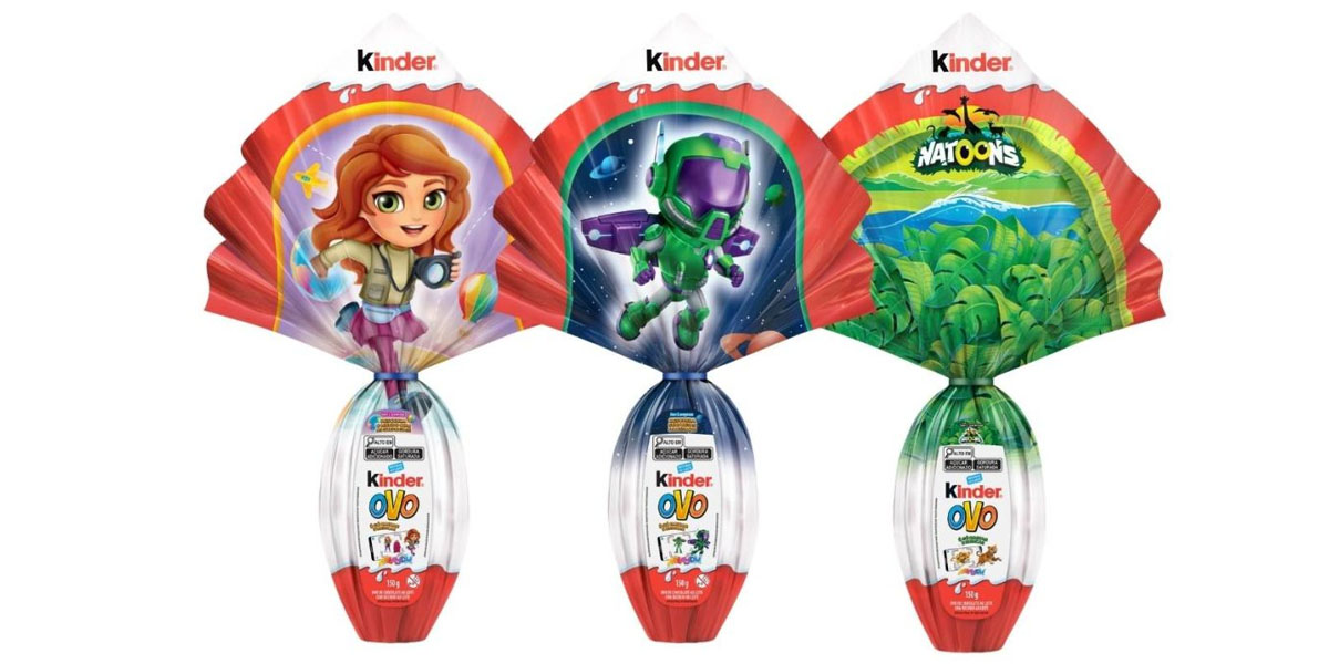 Ovos de Páscoa Kinder (Foto: Reprodução - Site Revendedor)