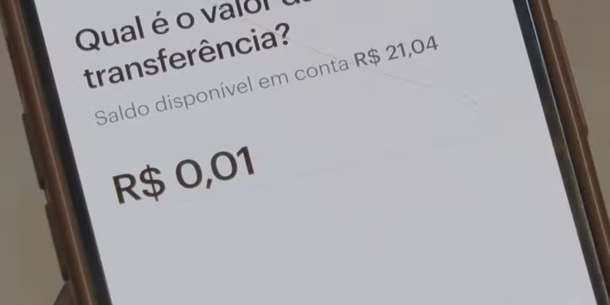 PIX de R$ 0,01 (Foto: Reprodução / Globo)
