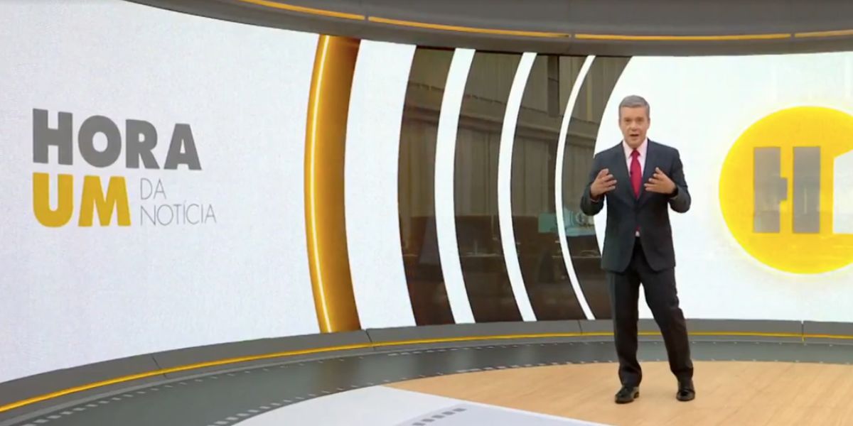 Roberto Kovalick no Hora 1 (Foto: Reprodução / Globo)