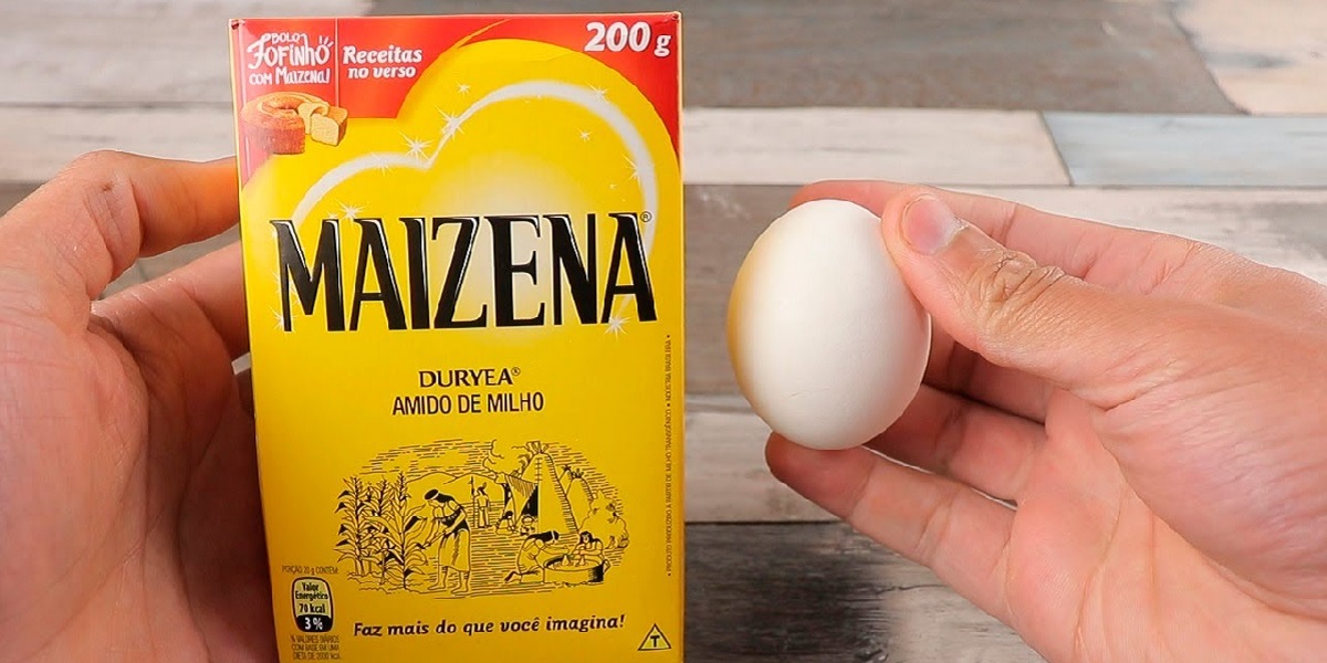 Maizena e ovo (Foto: Reprodução/ Internet)