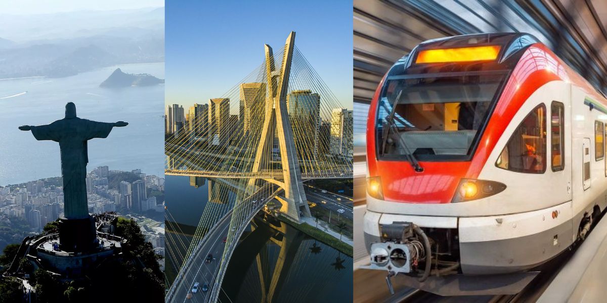SP e Rio com nova linha de trem - Foto Reprodução Internet