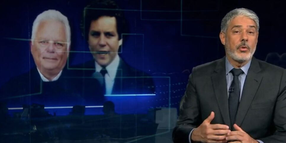 William Bonner no Jornal Nacional (Foto: Reprodução / Globo)