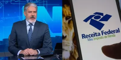 “Liberou”: Bonner paralisa JN com pacotão de 3 mudanças da Receita no Imposto de Renda e crava nova isenção