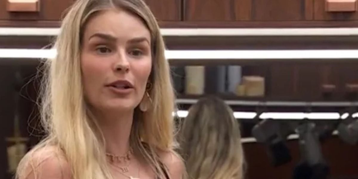 Yasmin Brunet no BBB24 (Foto: Reprodução / Globo)