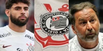 O adeus de parceiro de Yuri A. do Corinthians e terror de Augusto Melo - Foto: Montagem