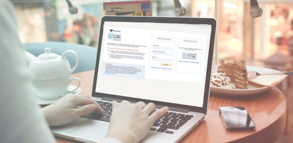 O e-CAC, foi Originado em 2005 e seu principal objetivo é agilizar e simplificar o atendimento ao público (Foto Reprodução/Receita Federal)
