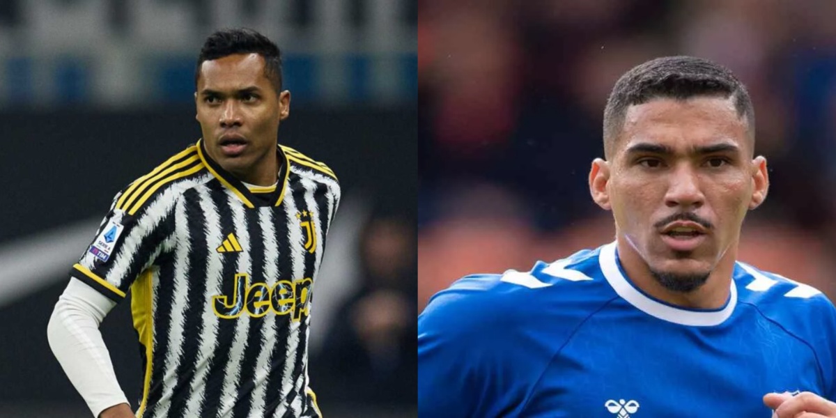 Alex Sandro e Allan - (Foto: Reprodução / Internet)