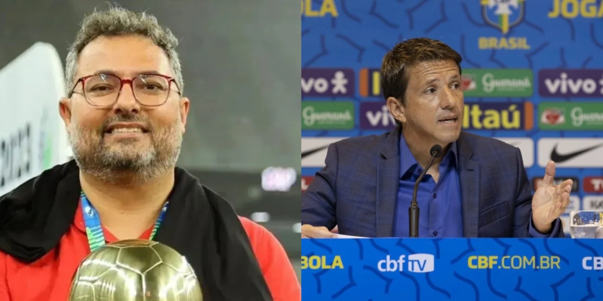 Alexandre Mattos e Juninho Paulista - Foto: Montagem 