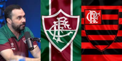Mário Bittencourt do Fluminense fecha 2 viradas para aniquilar o Flamengo (Foto: Divulgação)