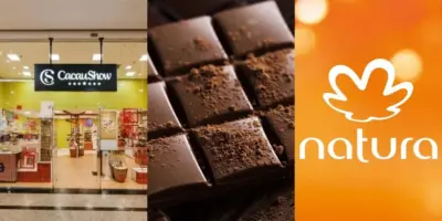 240 lojas no Brasil: Dono da Natura chega com gigante dos chocolates para aniquilar a Cacau Show