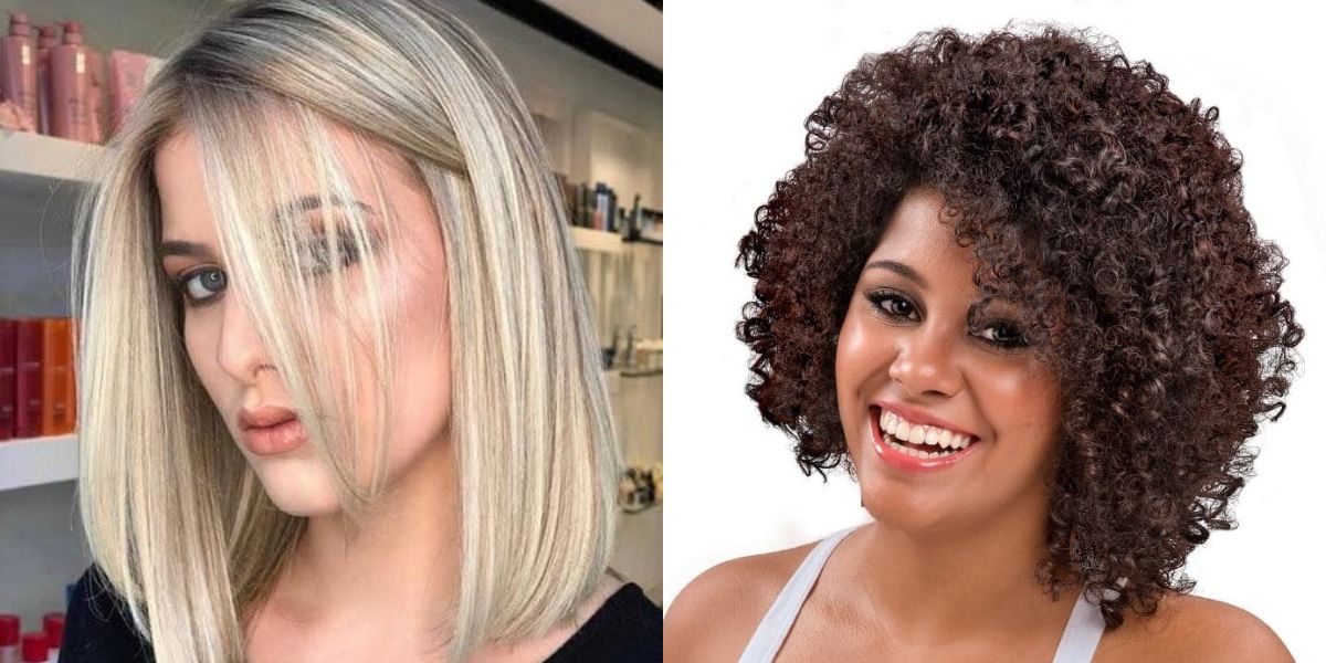 As franjas na diagonal ajudam a rejuvenescer até 20 anos (Reprodução: Montagem TV Foco)